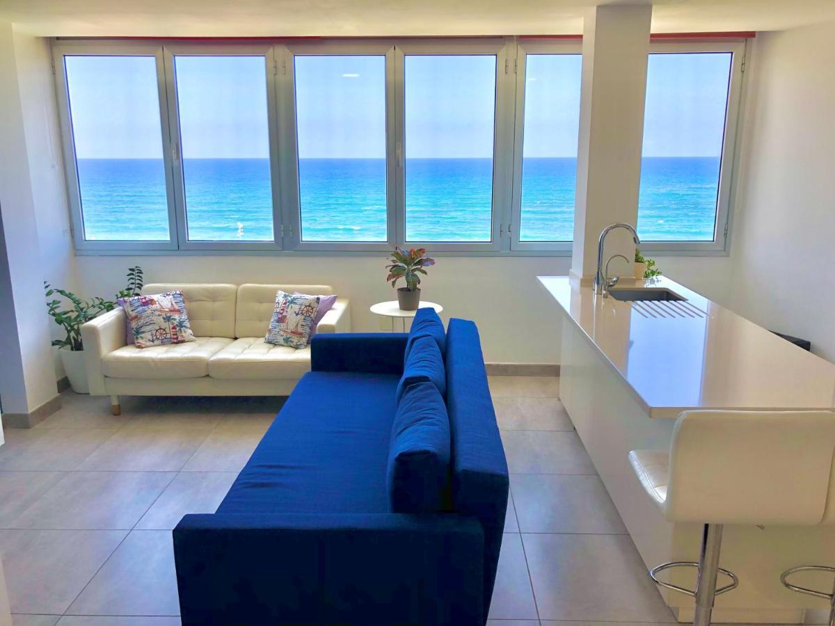 Vistas Mar Playa Las Canteras Primera Linea Wifi Лас-Пальмас-де-Гран-Канарія Екстер'єр фото