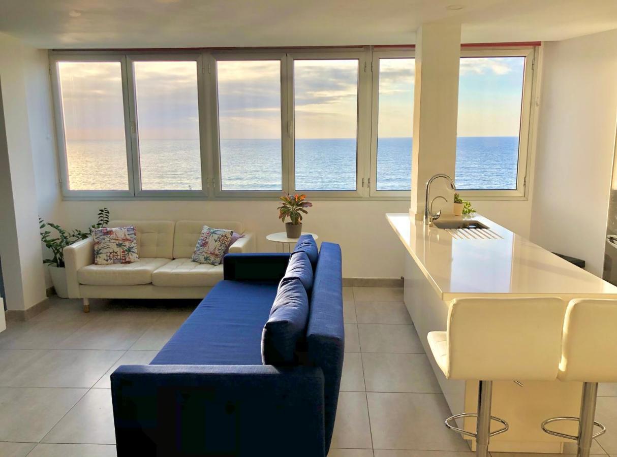 Vistas Mar Playa Las Canteras Primera Linea Wifi Лас-Пальмас-де-Гран-Канарія Екстер'єр фото