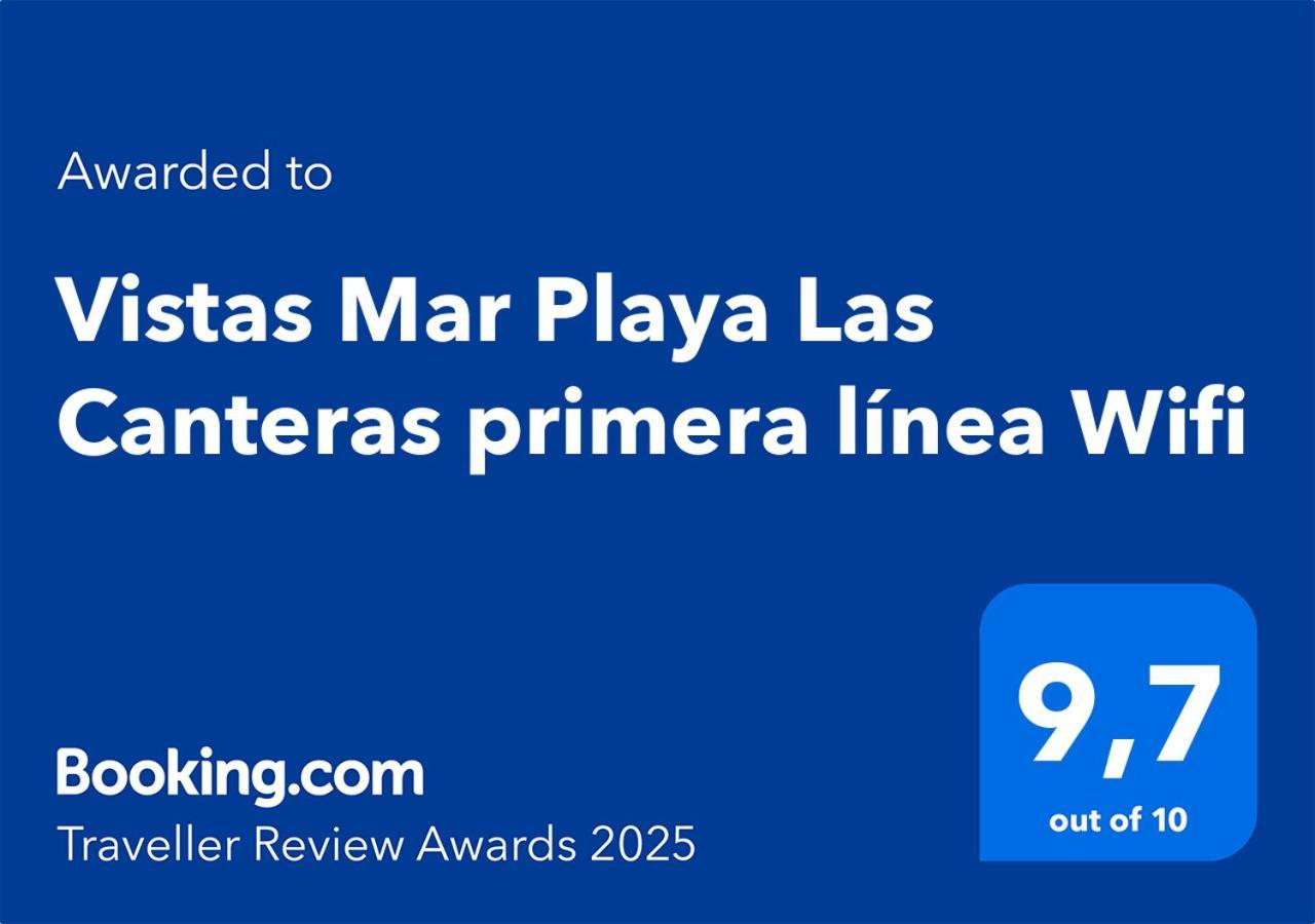 Vistas Mar Playa Las Canteras Primera Linea Wifi Лас-Пальмас-де-Гран-Канарія Екстер'єр фото